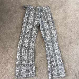 Snakeskin pants
